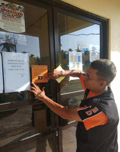  Ini Yang Dilakukan BPBD Bengkalis Agar Masyarakat Tidak Membakar Lahan